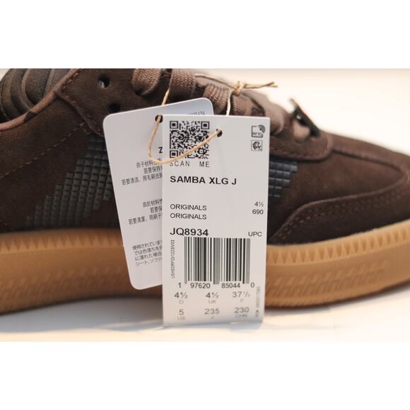 Minecraft X Adidas Samba XLG Junior Sz 5